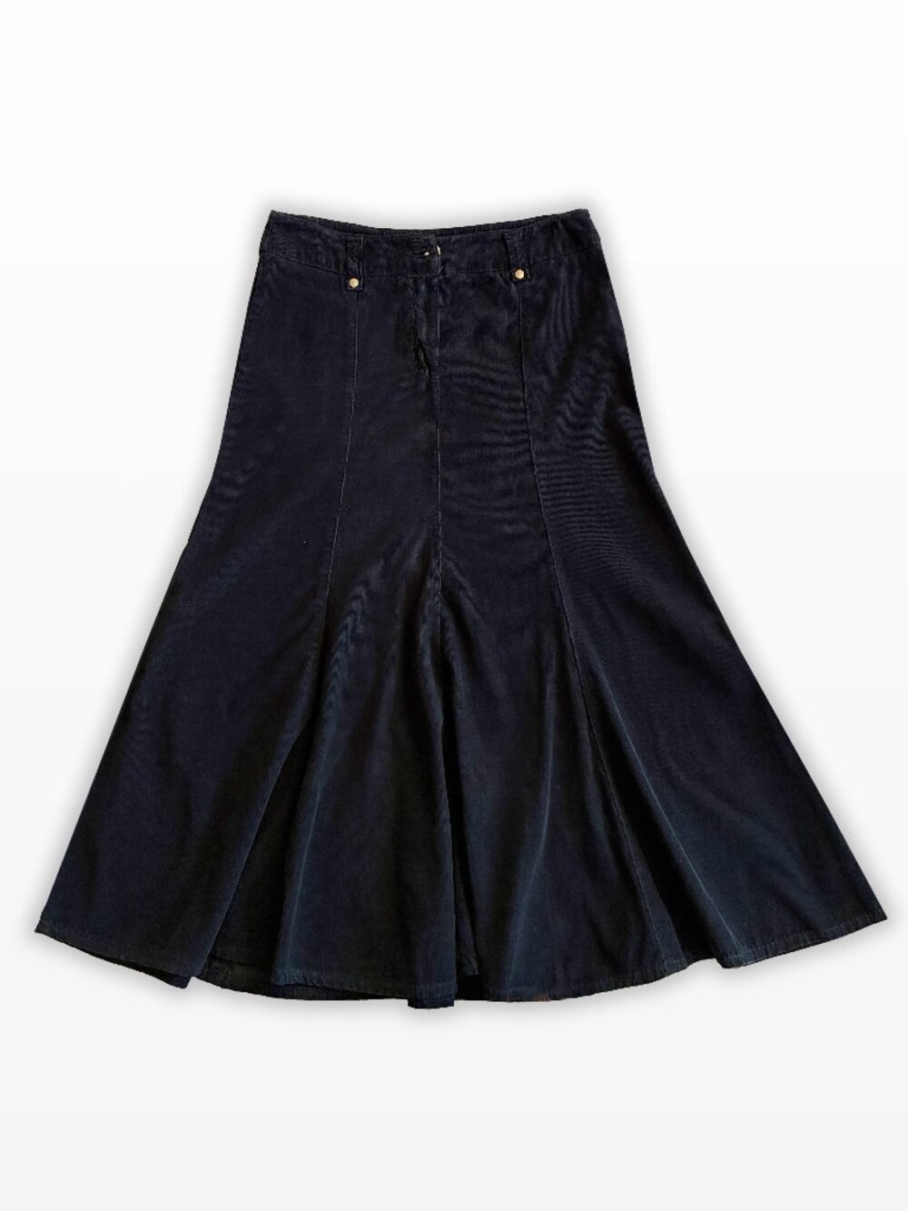 Oltre Dark Cotton Skirt Size 6/8